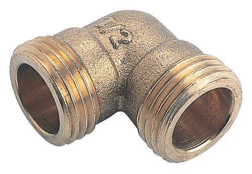 Coude laiton à visser mâle 1/2'' (15/21)